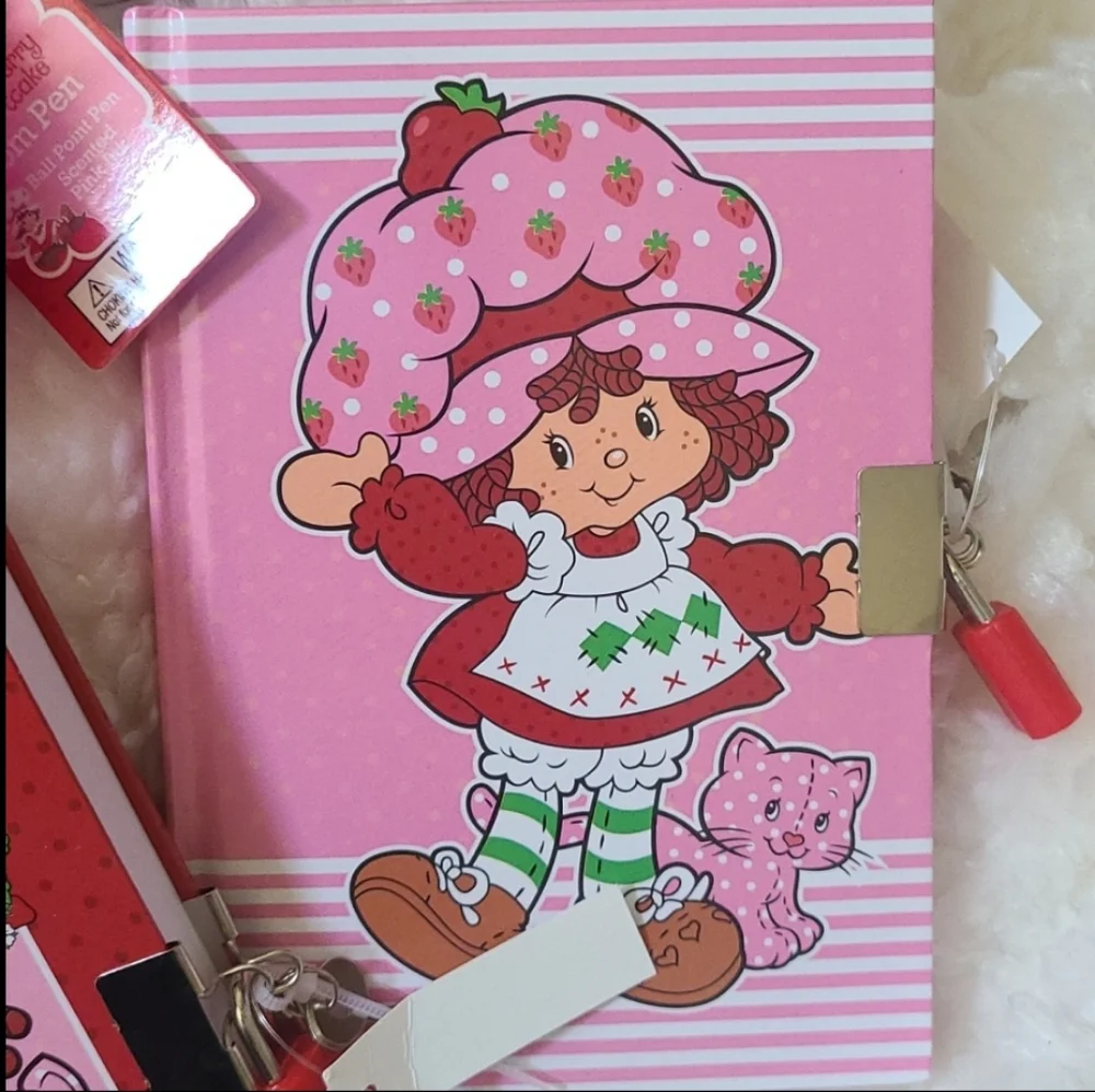 Strawberry Shortcake Journal Set 🍓